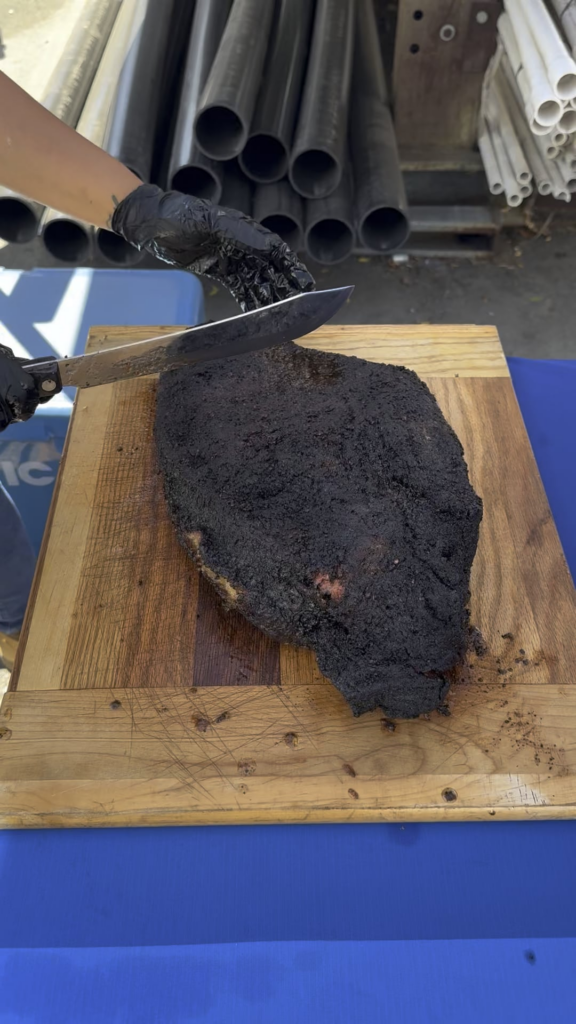 She’s leakin’, soaking wet.