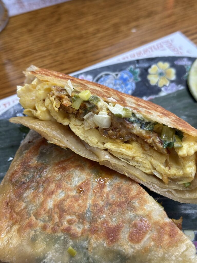 Calories for this Thai egg sandwich?