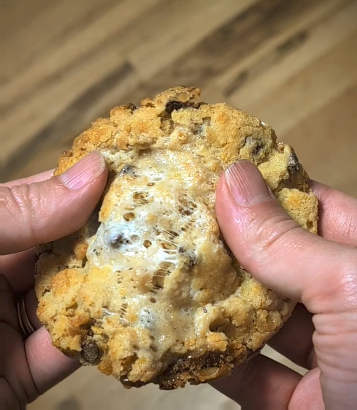 Cornflake Marshmallow Cookies