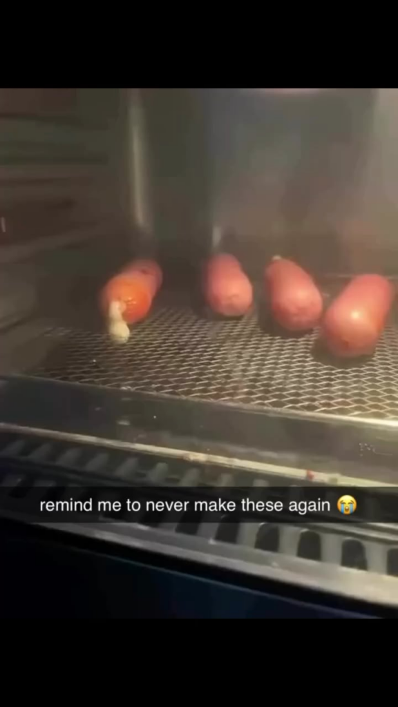 Never fill a sausage with cheese