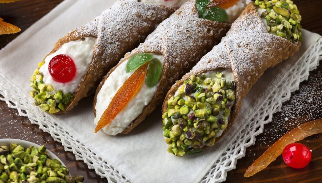 Sicilian cannoli