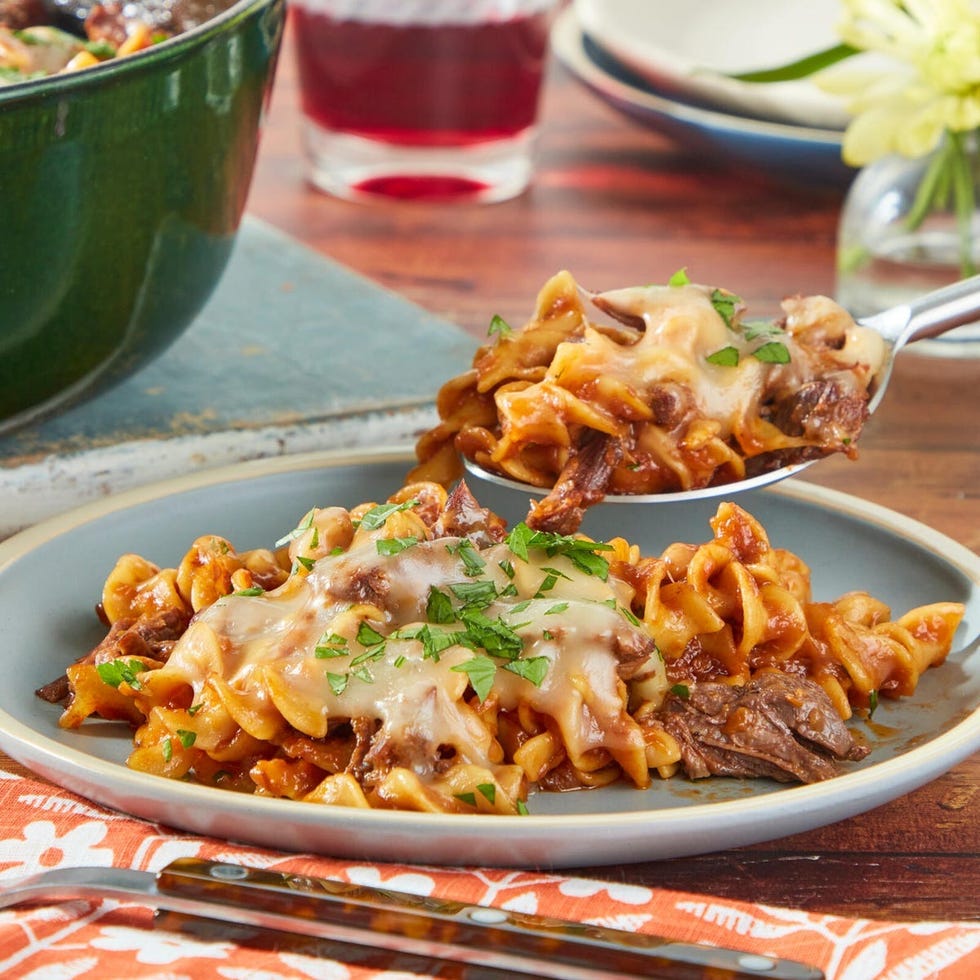 beef noodle casserole