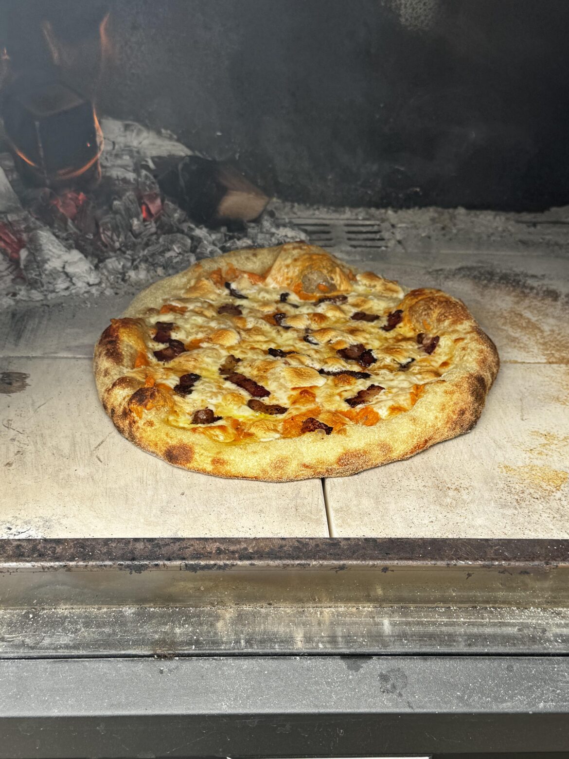 Sweet Potato, Miso, Bacon, Marshmellow Pie