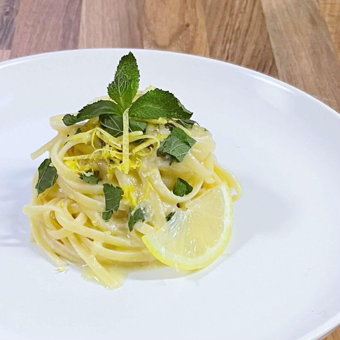 Linguine al Limone e Menta