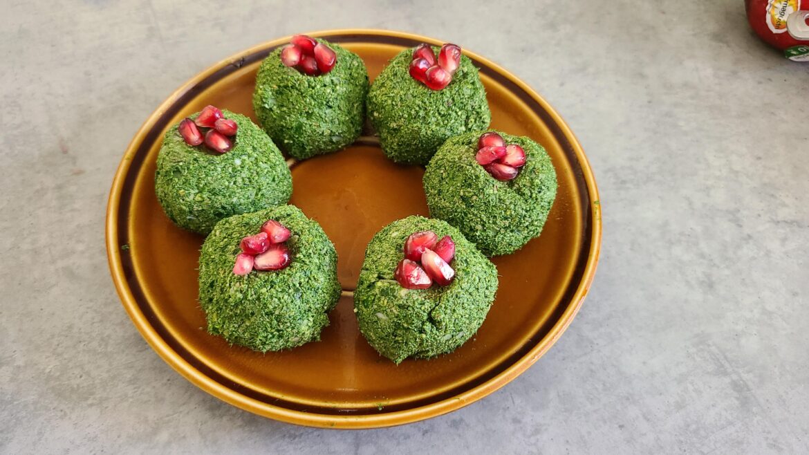 Homemade pkhali (Switzerland)