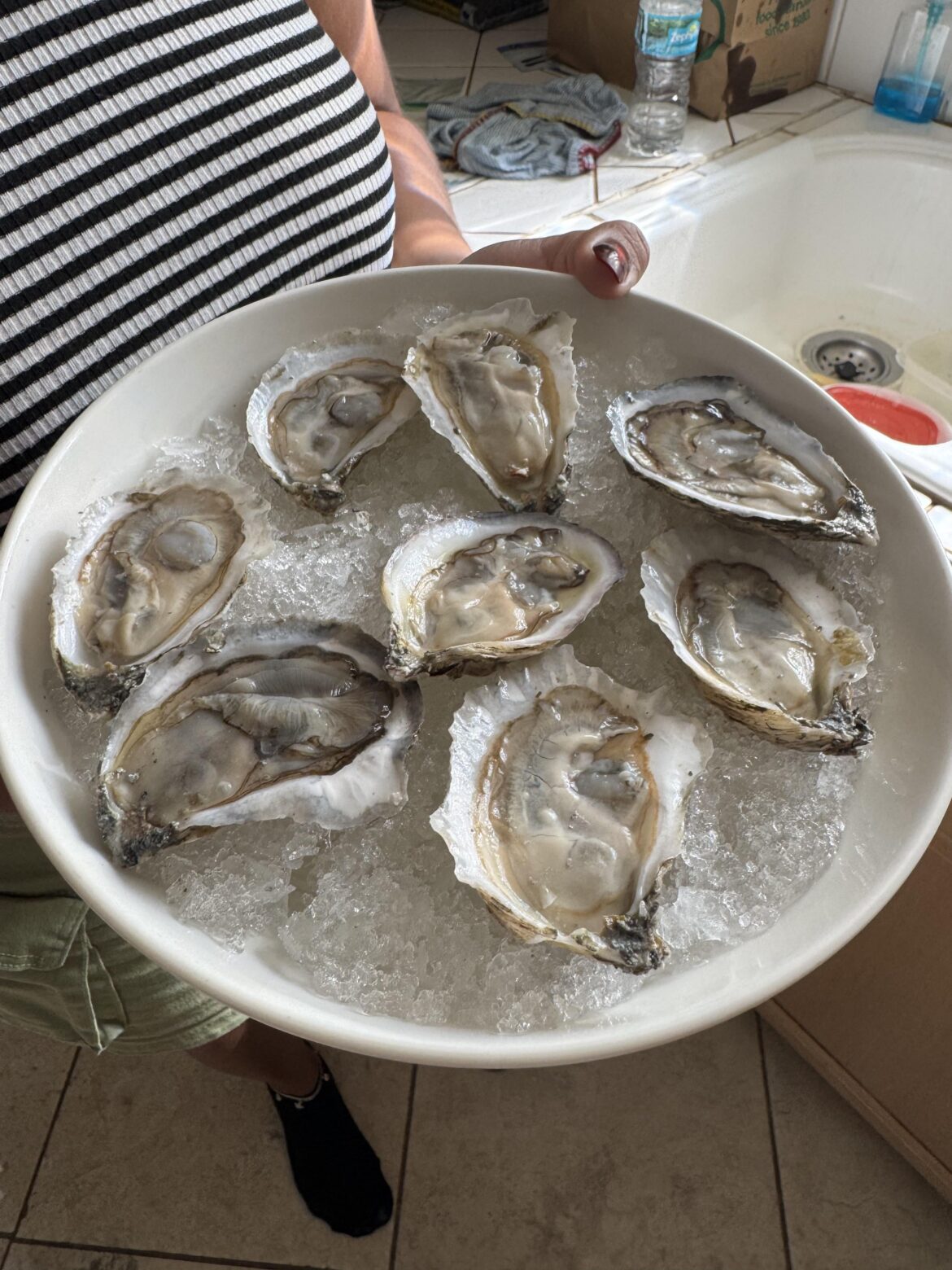 Wife and I’s first time shucking oysters