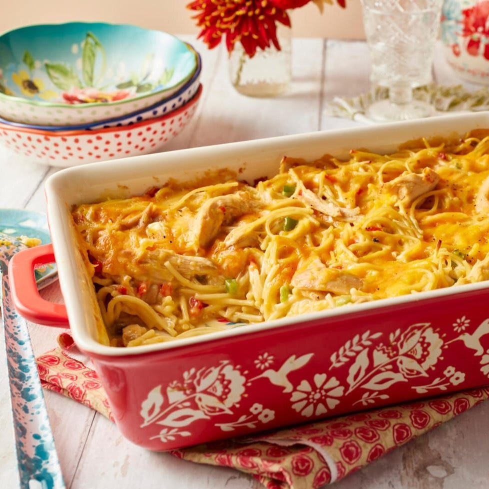 chicken spaghetti casserole