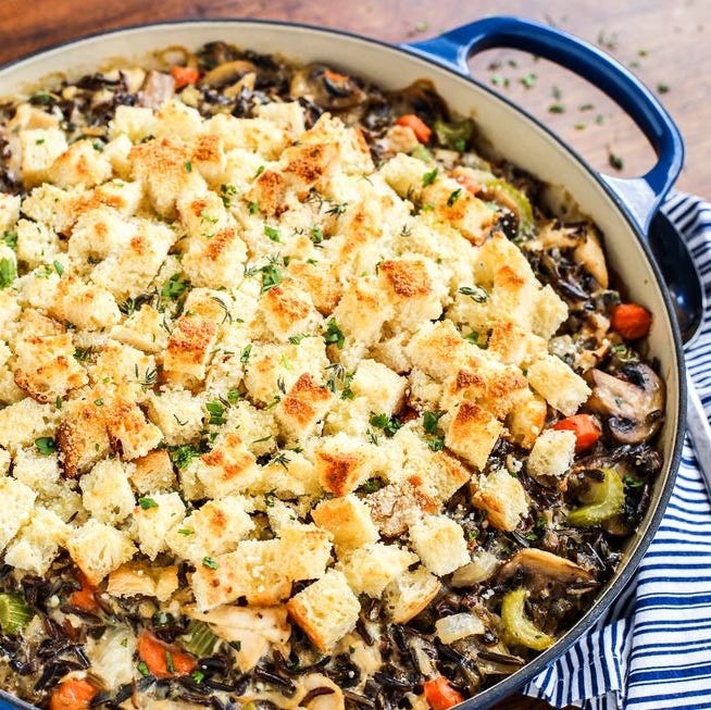 chicken wild rice casserole