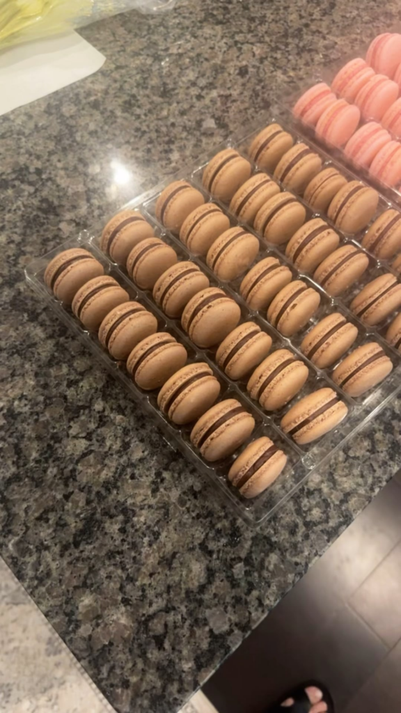 Macarons for a baby shower 💕