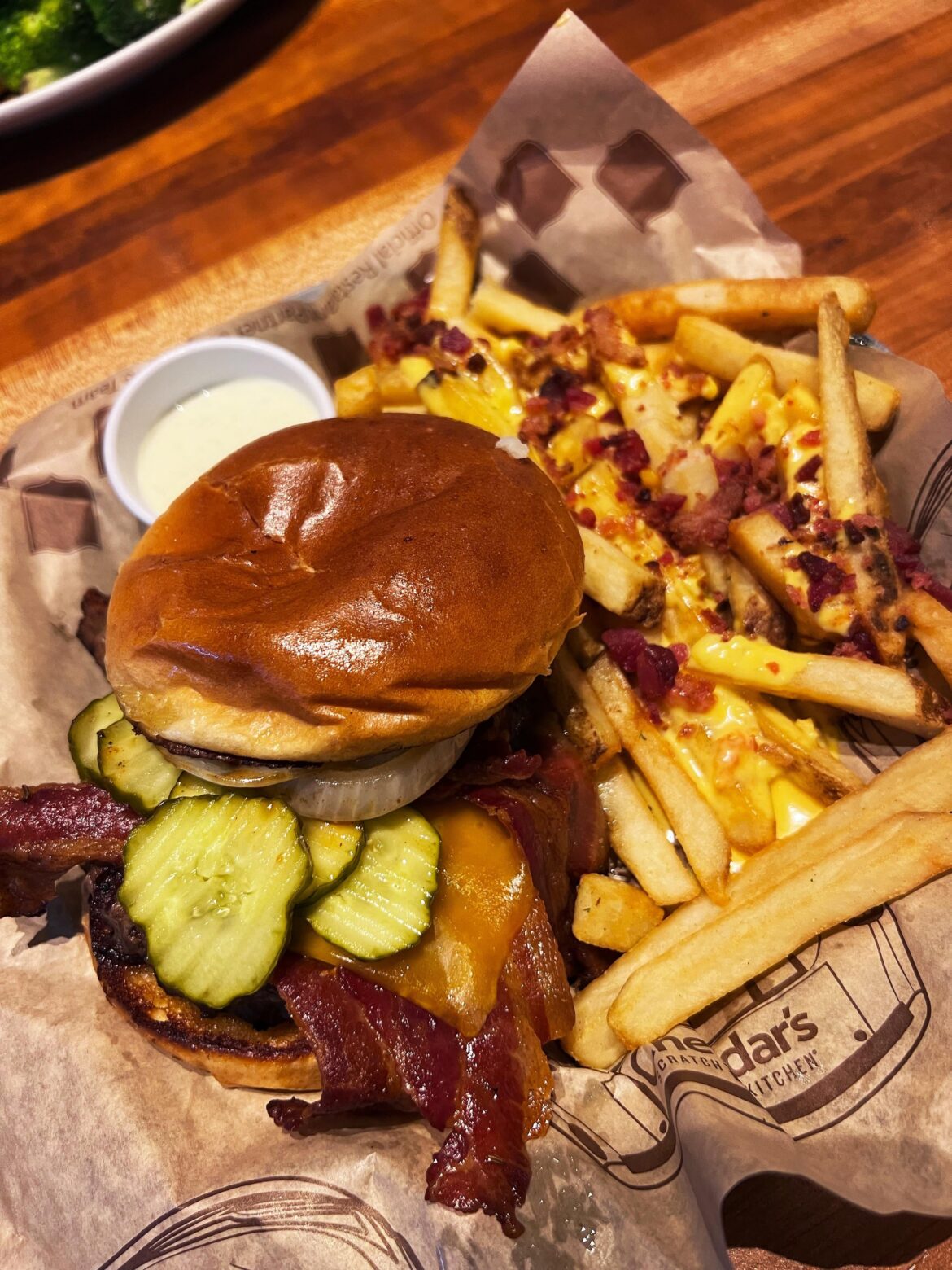 Smokehouse Burger at Cheddar’s