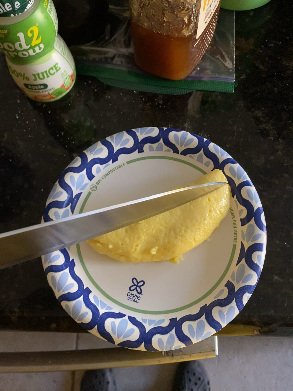 My first time trying to make Omurice