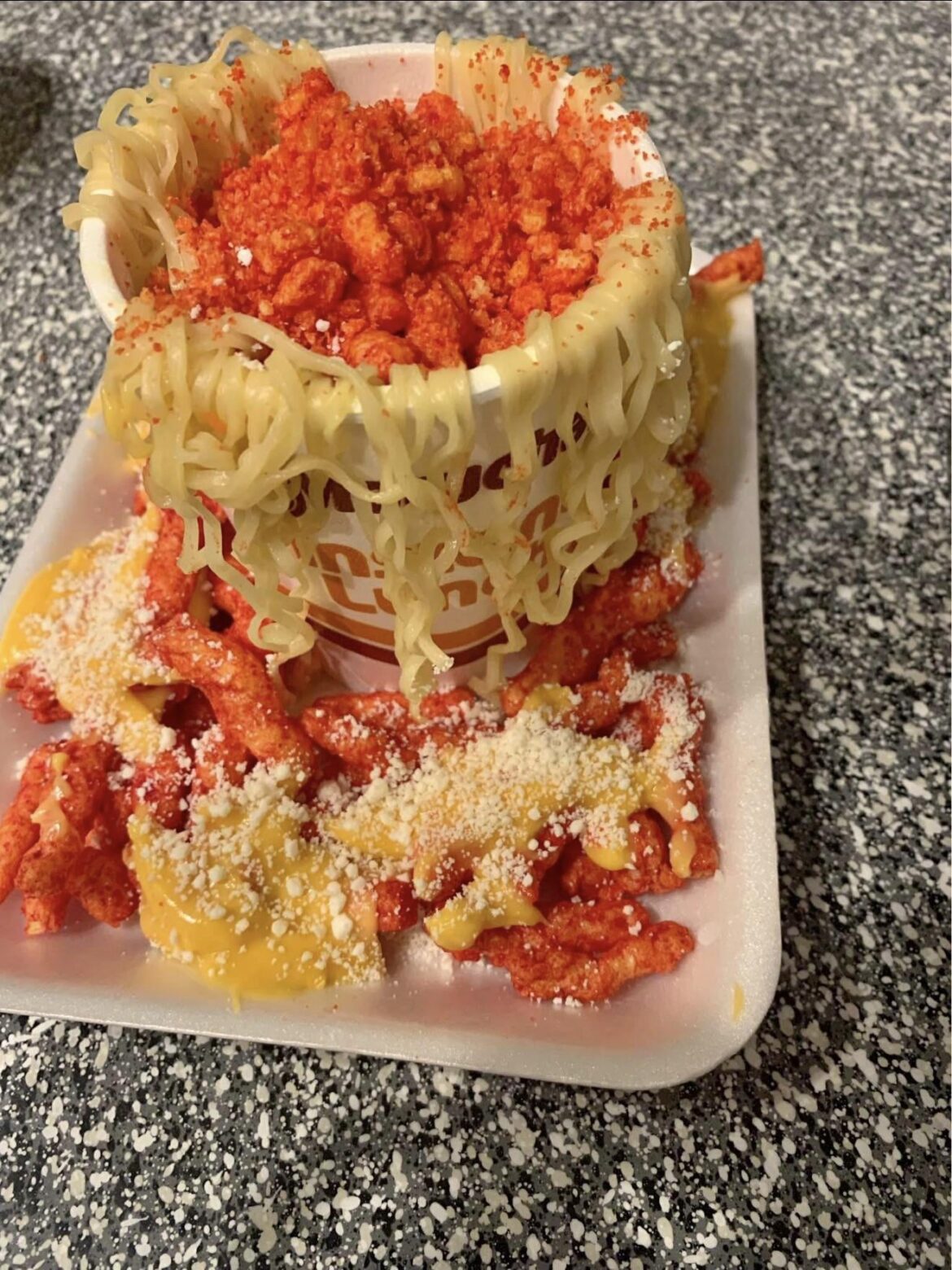 gf said she wants to sell this on fb marketplace.. “Crazy Ramen”