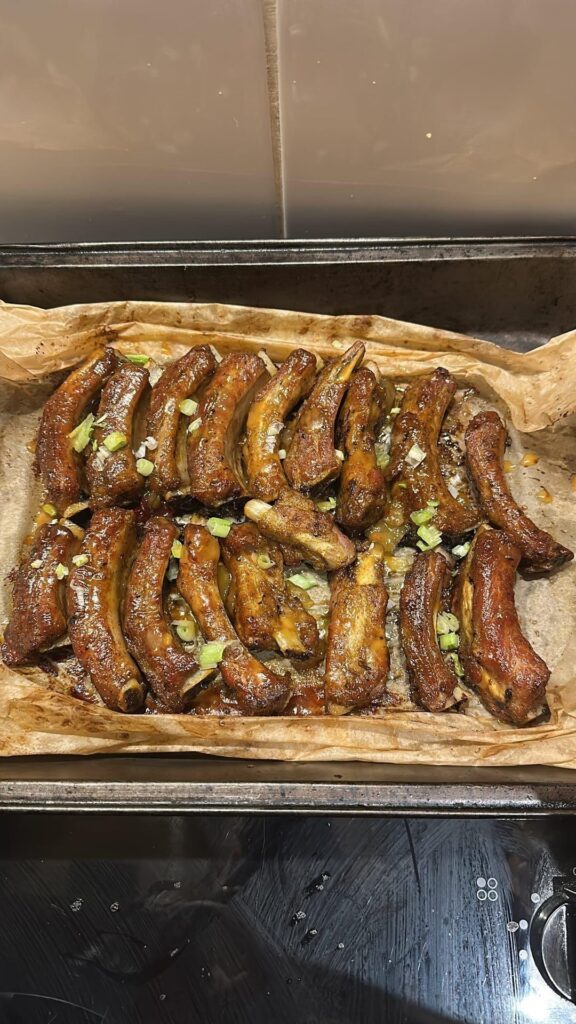 Last night’s dinner