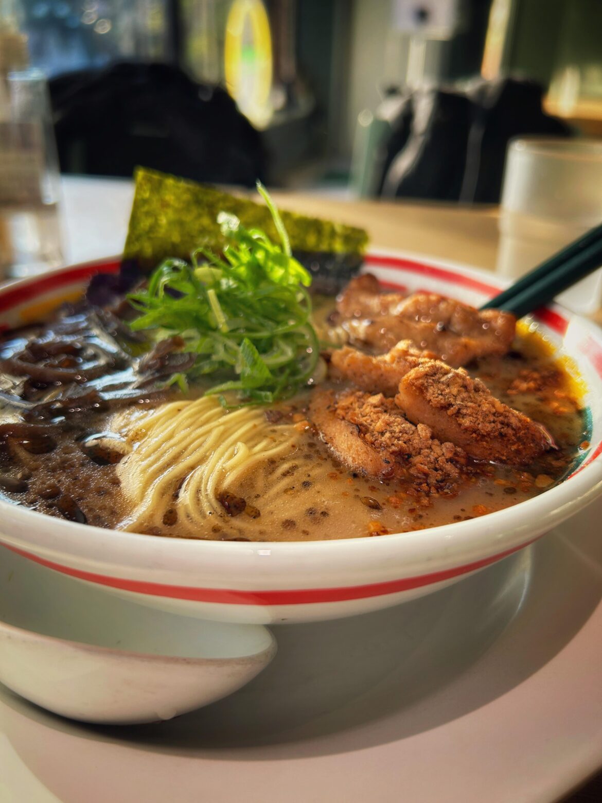 Vegan Ramen from Harajuku District in Tokyo