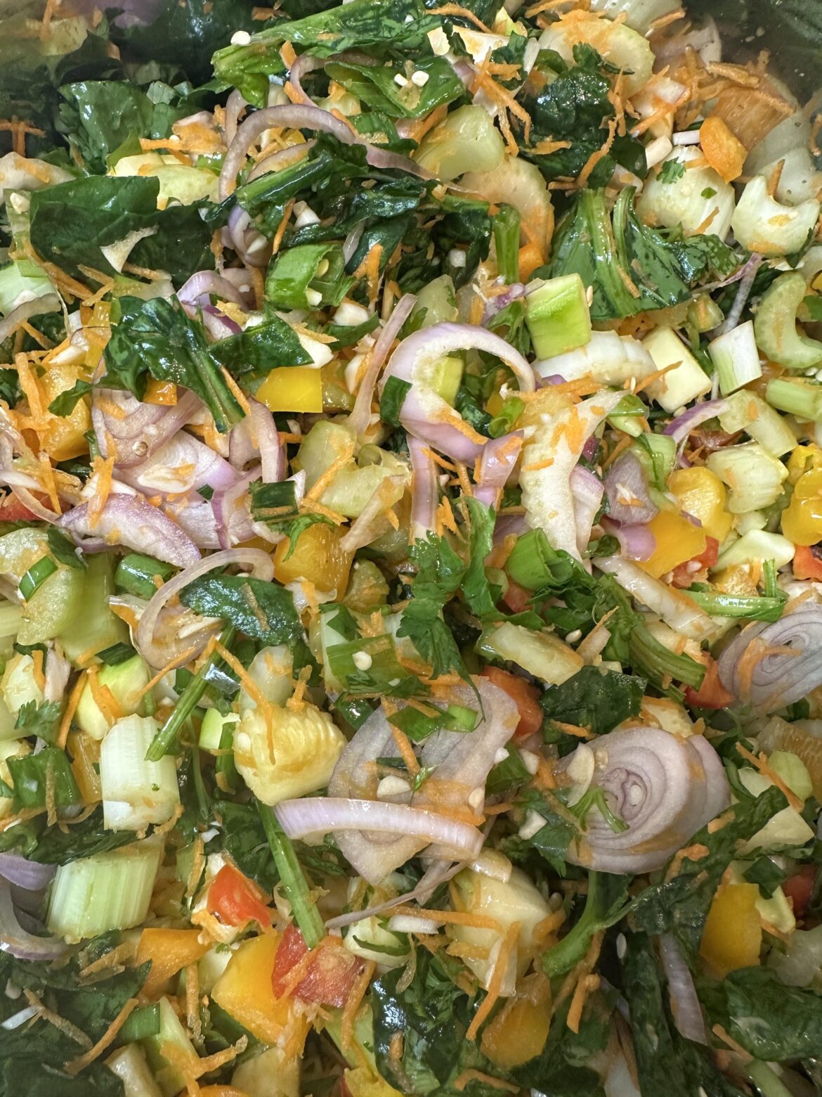 Cleaning up the fridge concoction