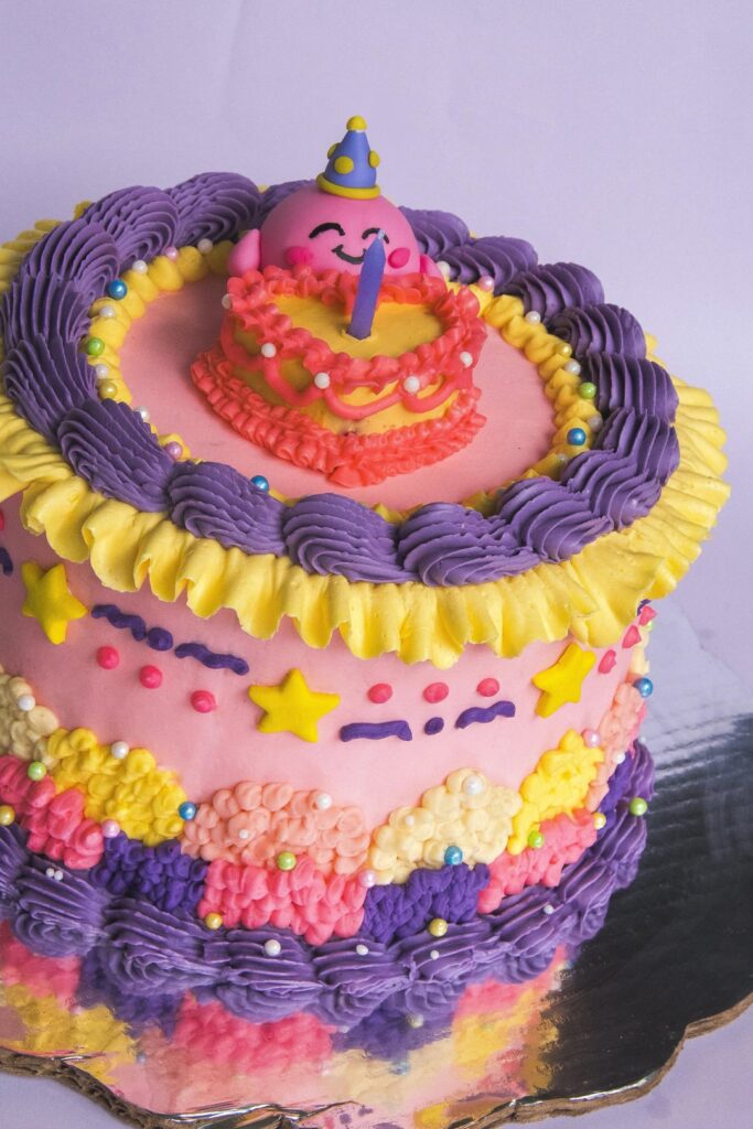 Kirby Cake (Made by me♀️)