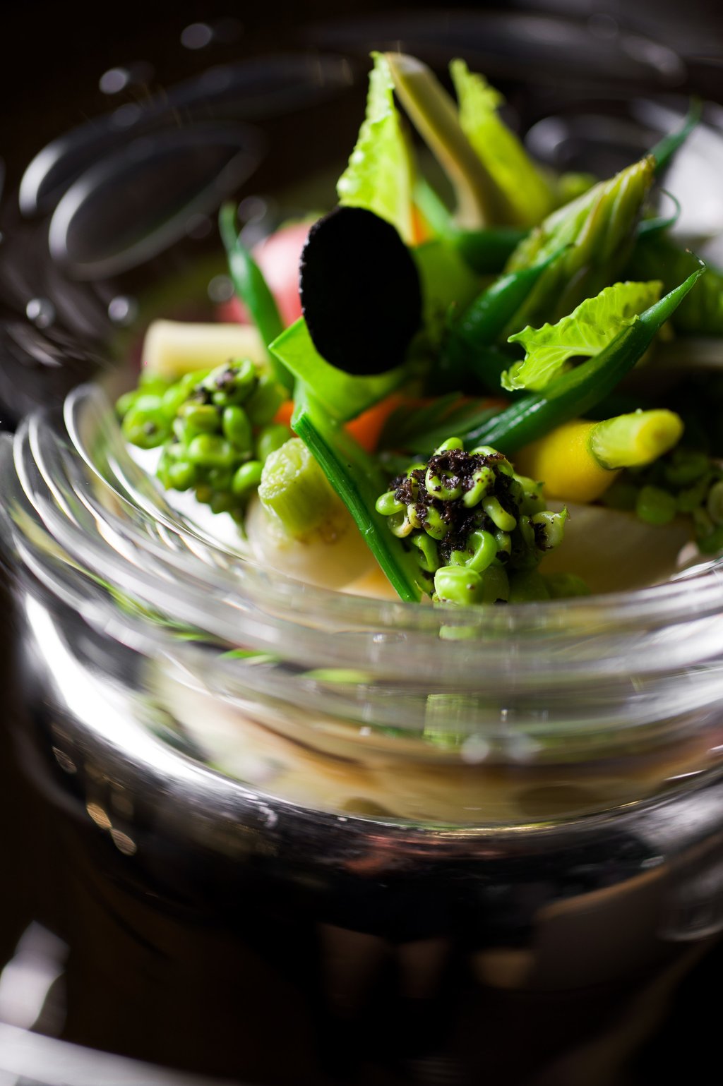 Alain Ducasse’s restaurants use seasonal ingredients and local produce whenever possible. Photo: Alain Ducasse at Morpheus