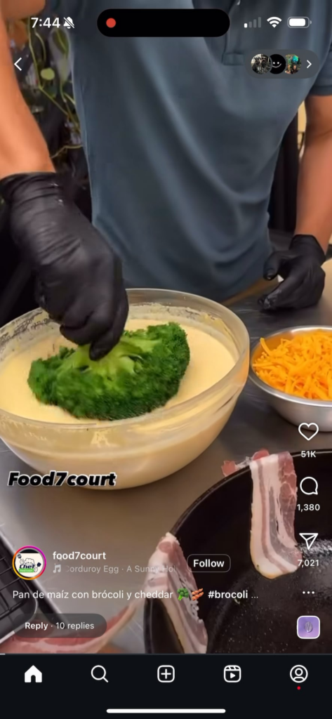 Fried broccoli cornbread?