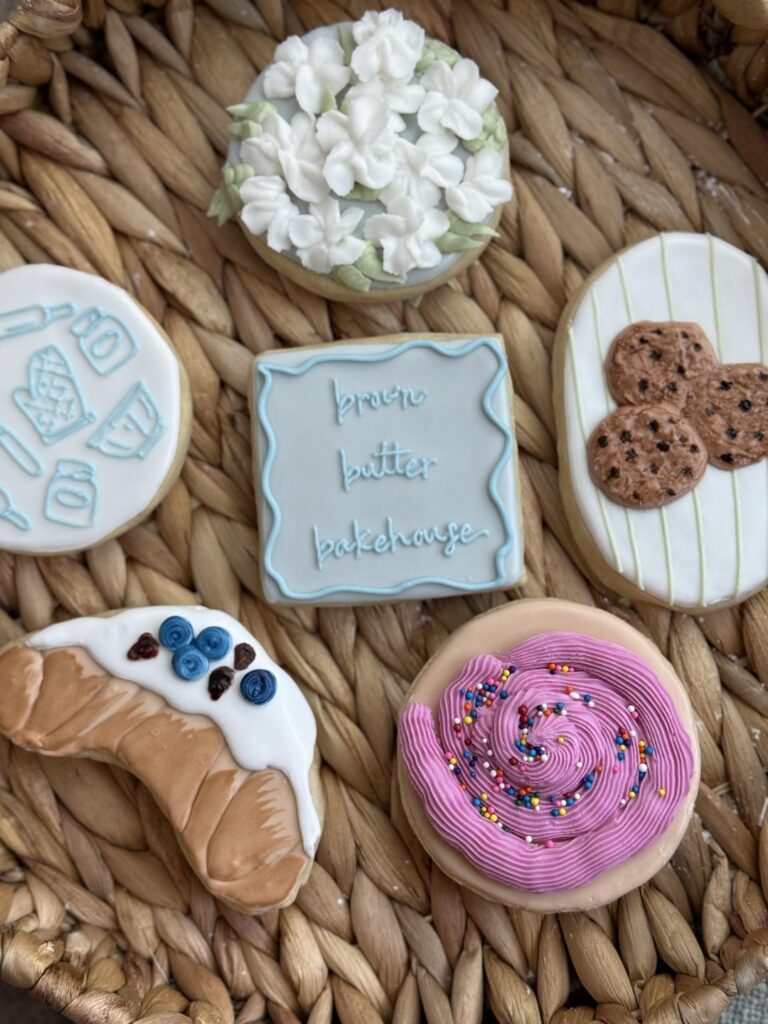 bakery themed cookies