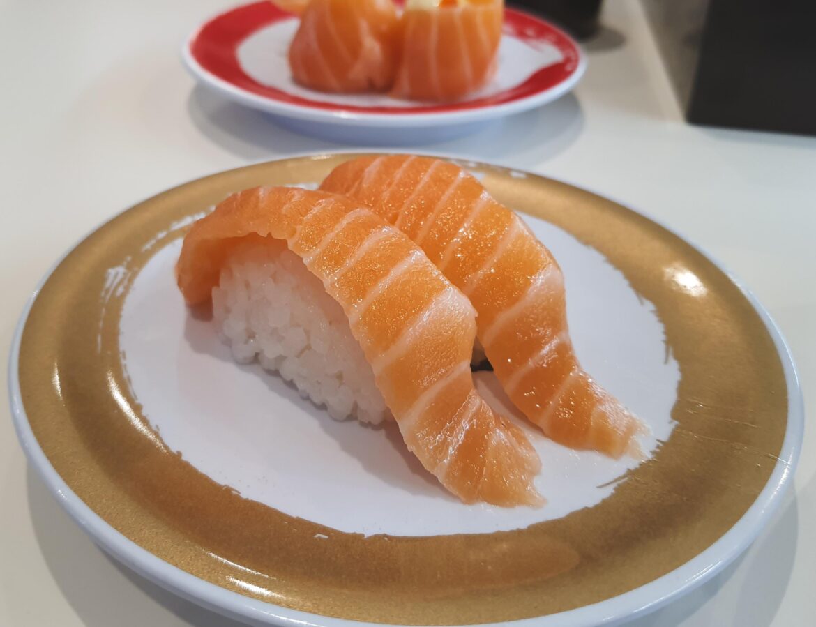 Salmon Sushi 🍣🥢