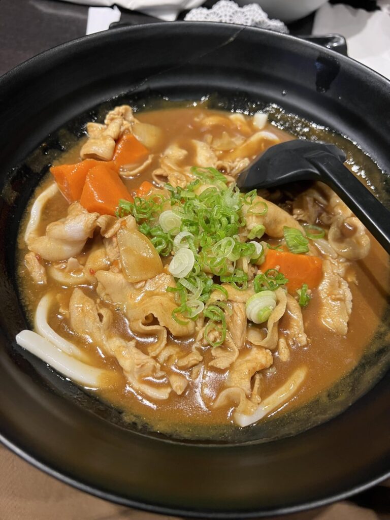 Curry udon with pork from Marugame Monzo, Little Tokyo