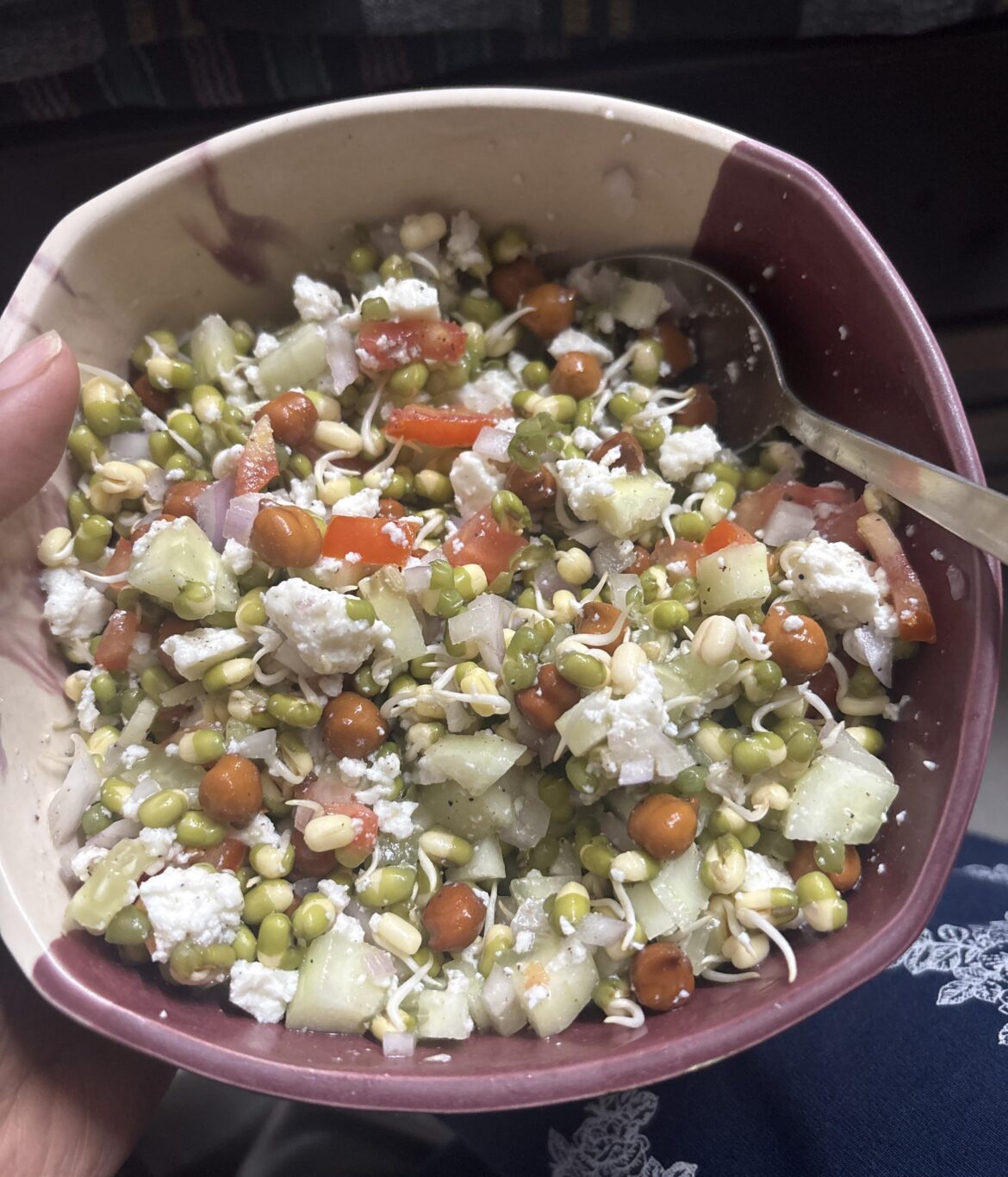 My night meal- Keeping it light and real.