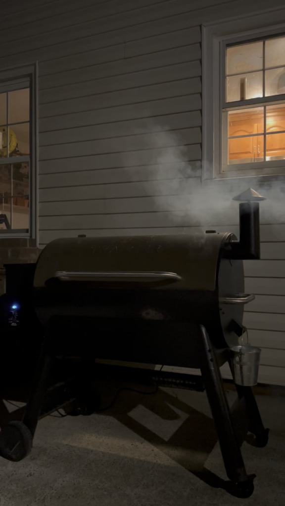 Something about being out here before the kids get up