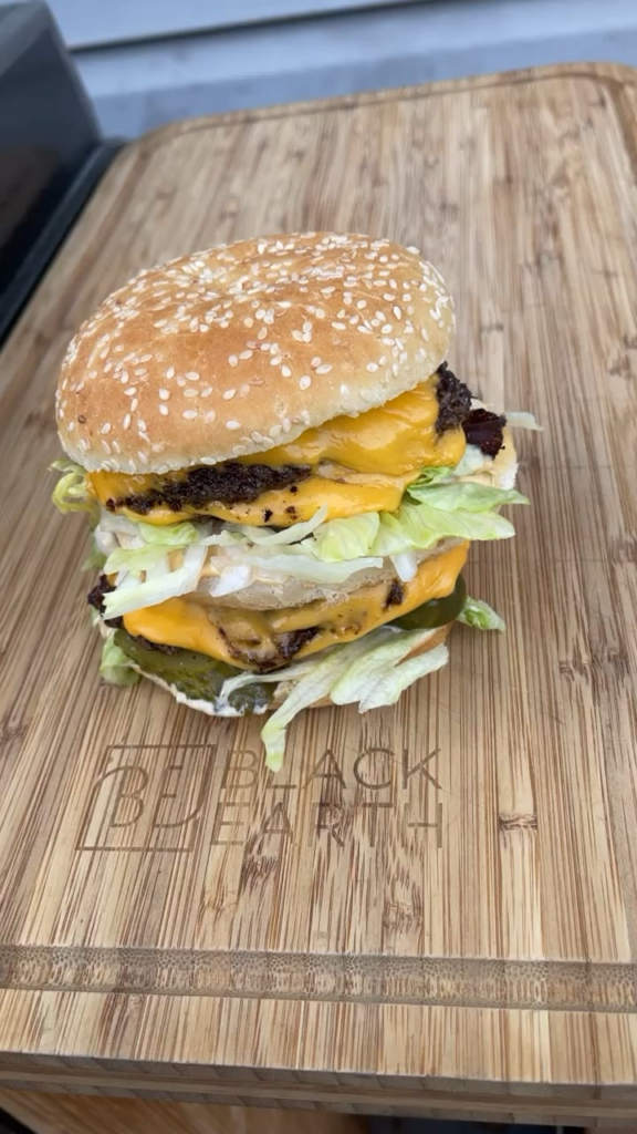 Homemade Double Big Mac! Big Mac sauce recipe.