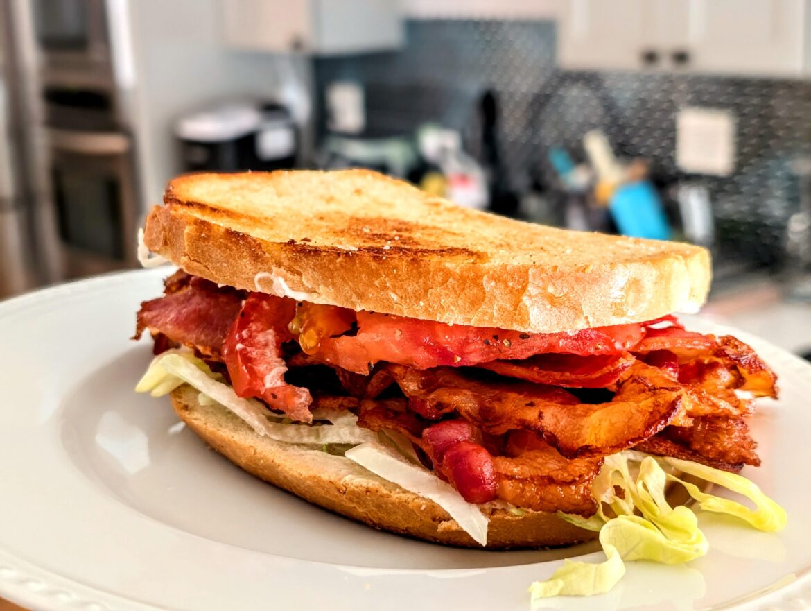 And Jesus said "Love thee and eat thee BLTs. This is the first and greatest commandment."