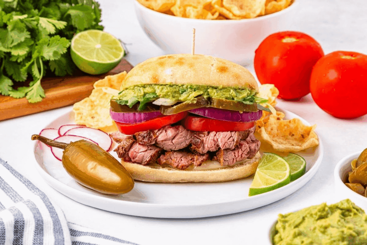 Mexican Beef Tortas