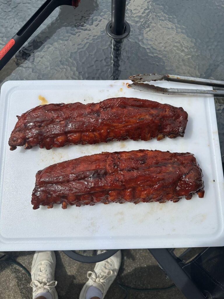 First ribs on new Pit Boss Lexington