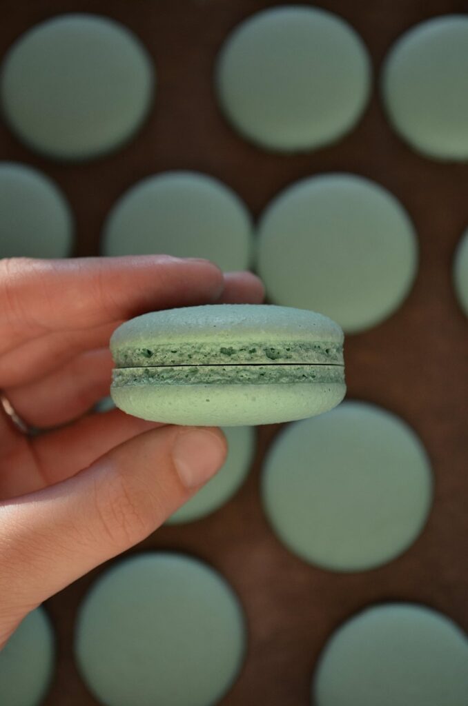 Macarons from “overmixed, undermixed, just right?