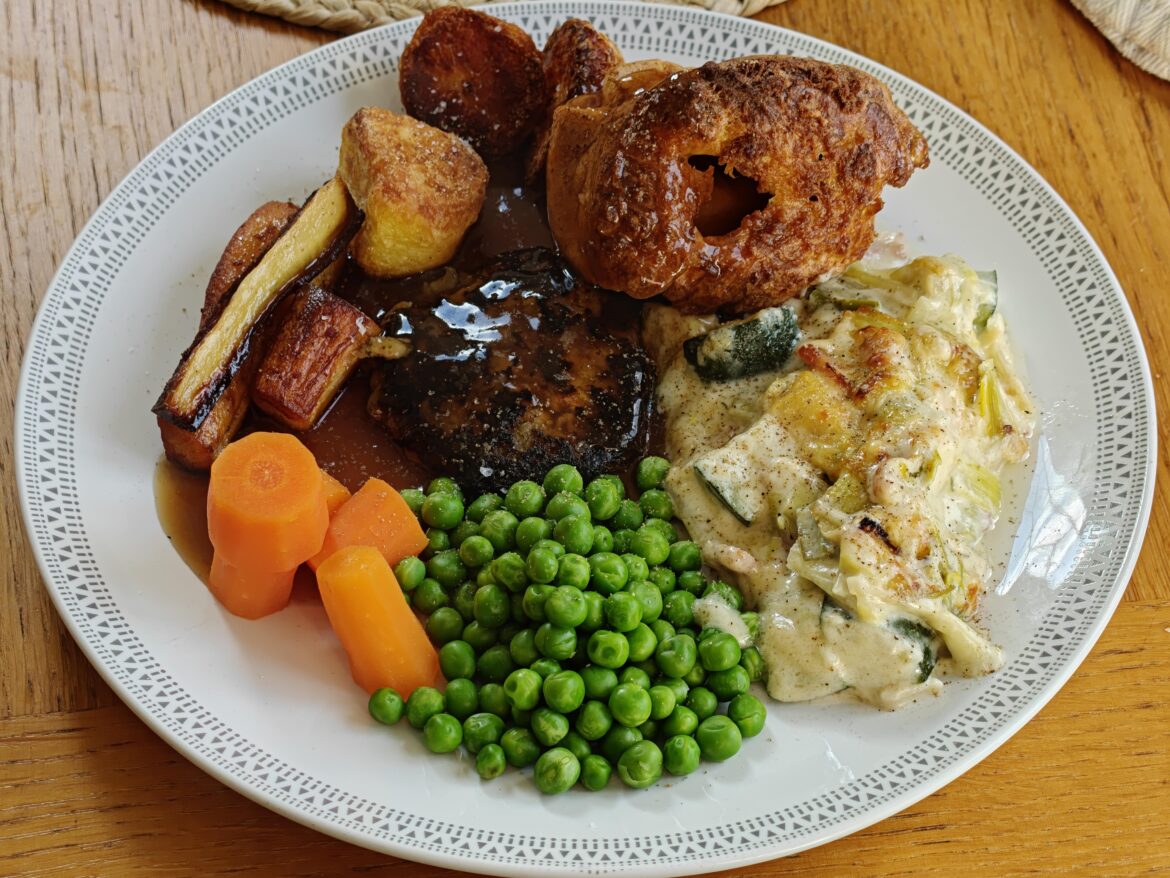 Not strictly meatless, but...