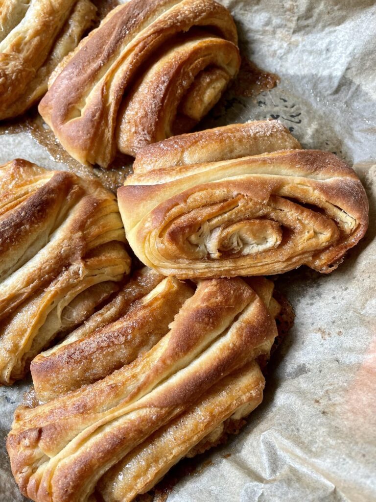 A north German classic: the Franzbrötchen. A bit of a fail, but still a comfort food