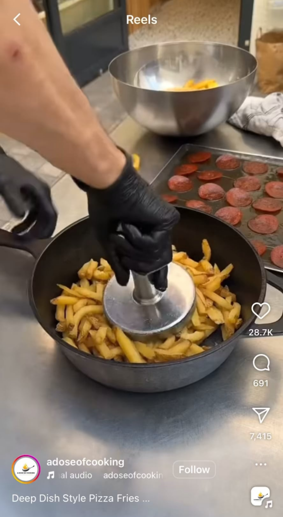 Deep Dish Style Stupid Fries