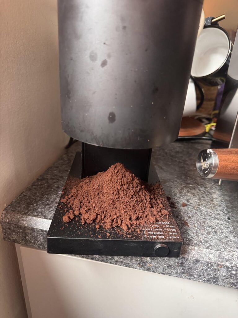 This is how much I cleaned out of my fellow opus after six months of use!!