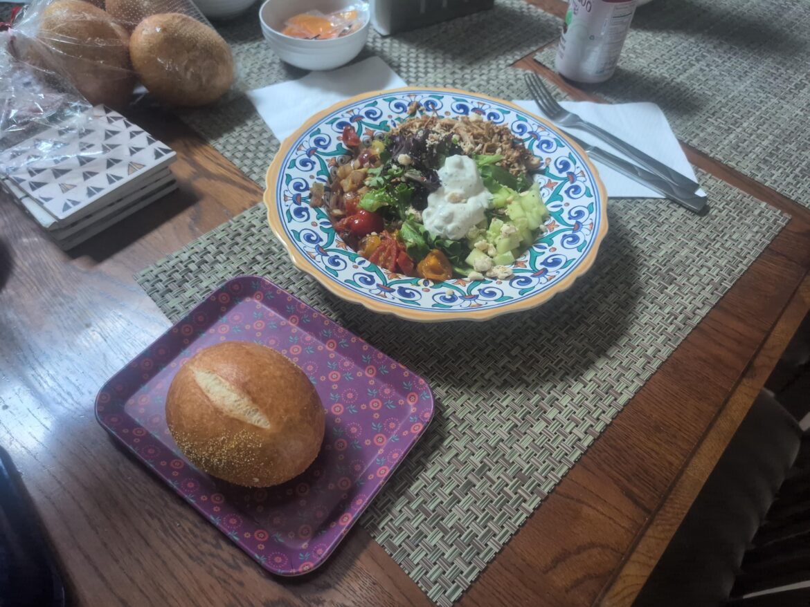 Quick salad from today