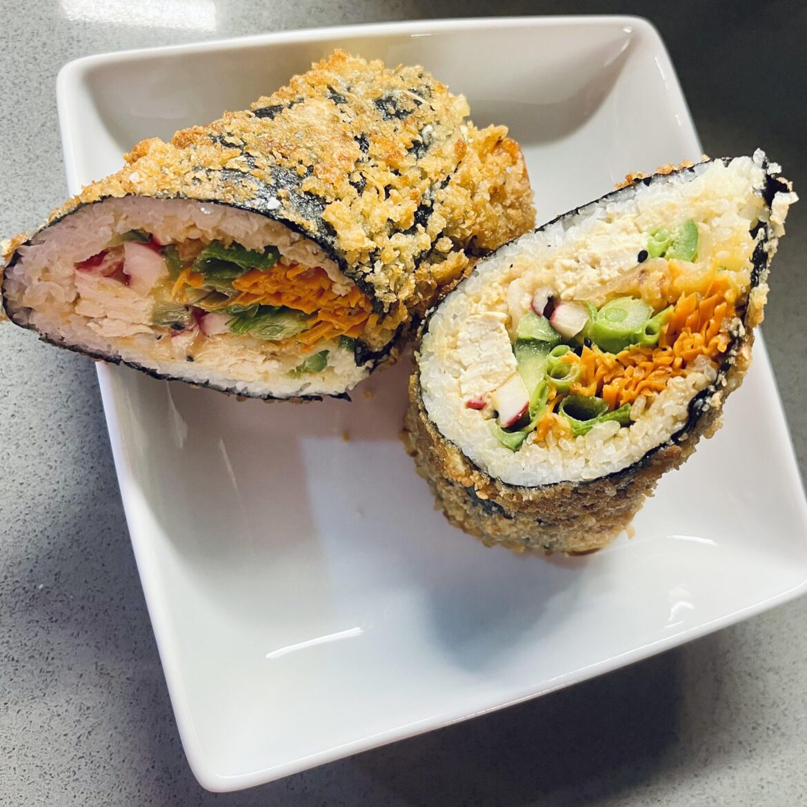 Made fried sushiritos for dinner last night