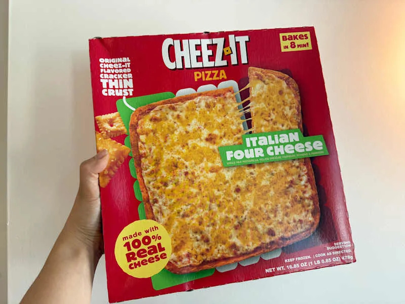 Cheez-It Italian Four Cheese Pizza