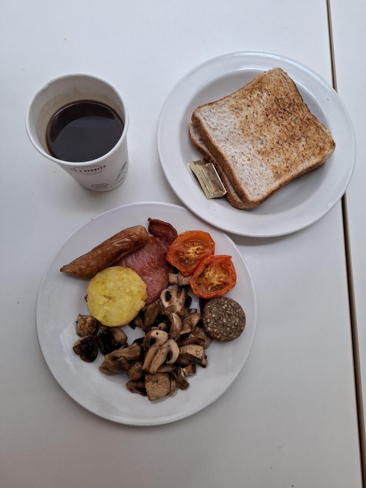This is what 13.80 Euros got me in a hospital cafe in Co.Dublin, Dublin 15, Ireland