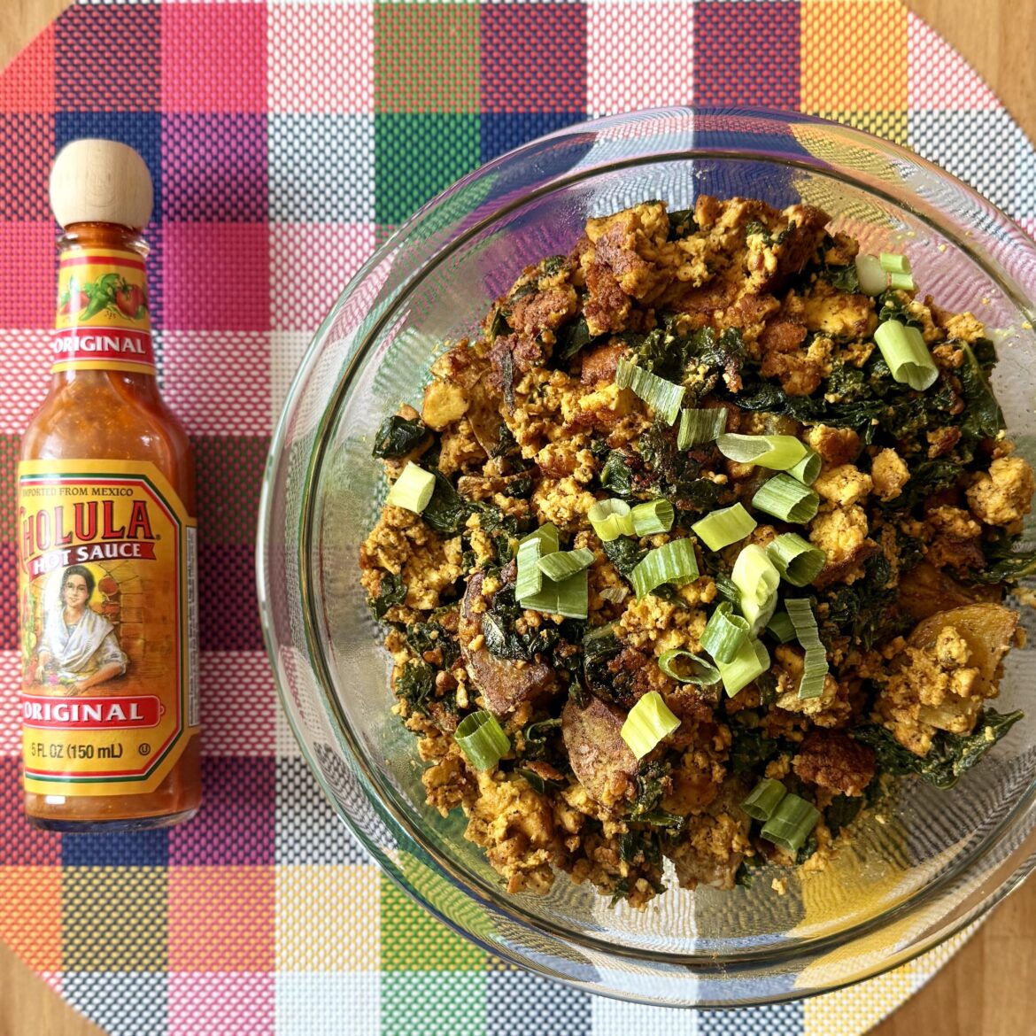 Tofu scramble, upgraded