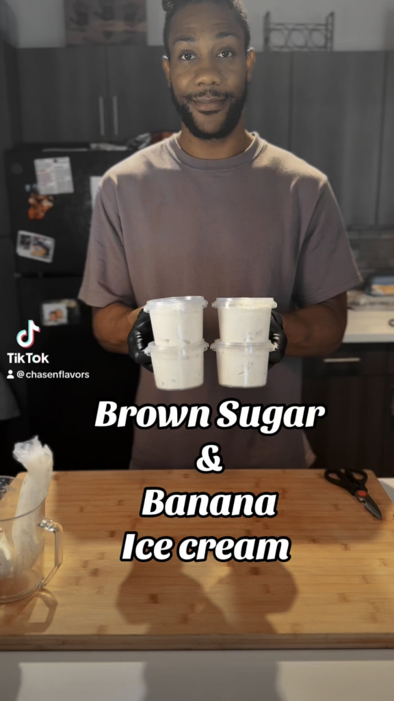 Brown Sugar Banana Ice Cream