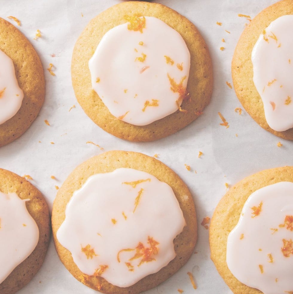 soft grapefruit easter cookies