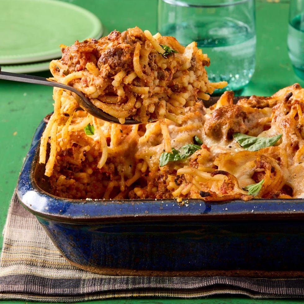 easy casserole recipes baked spaghetti