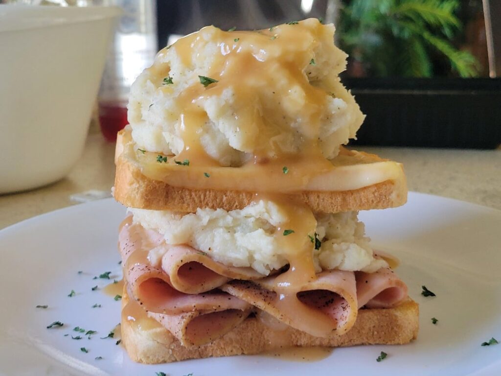 I heard you guys like creative sandwhiches. Here’s my turkey n swiss Sundae I heard you guys like creative sandwhiches. Here's my turkey n swiss Sundae