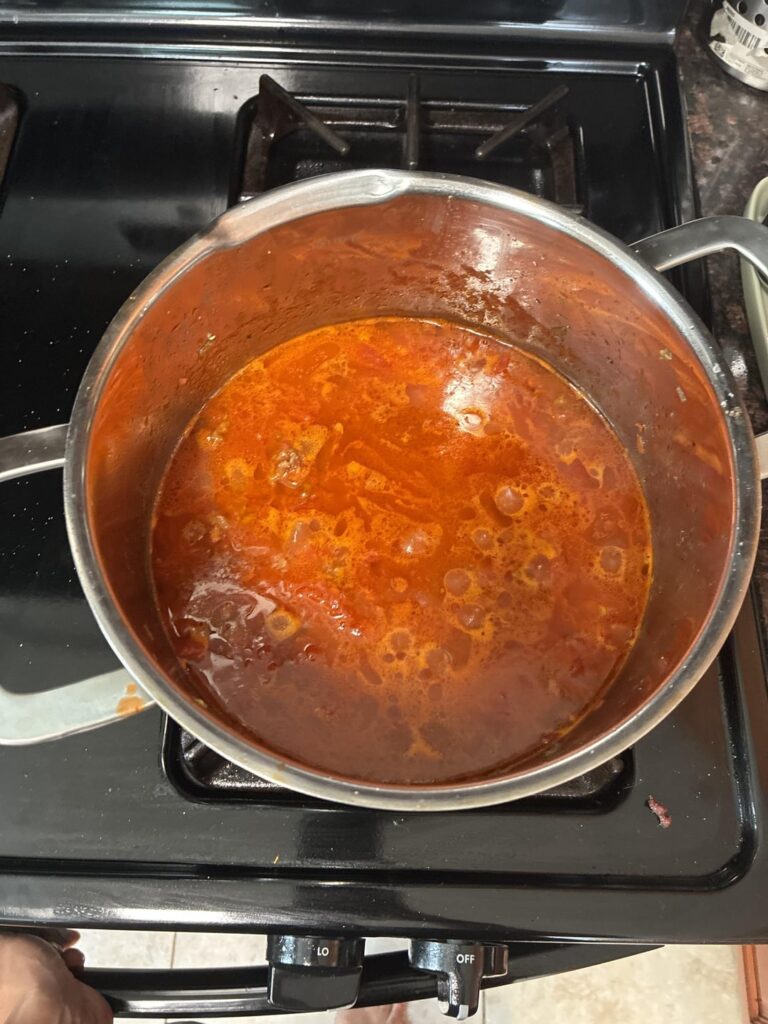 Made Bolognese for the first time