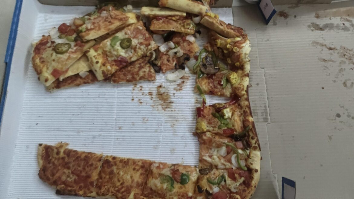 Never ordering from Domino's again