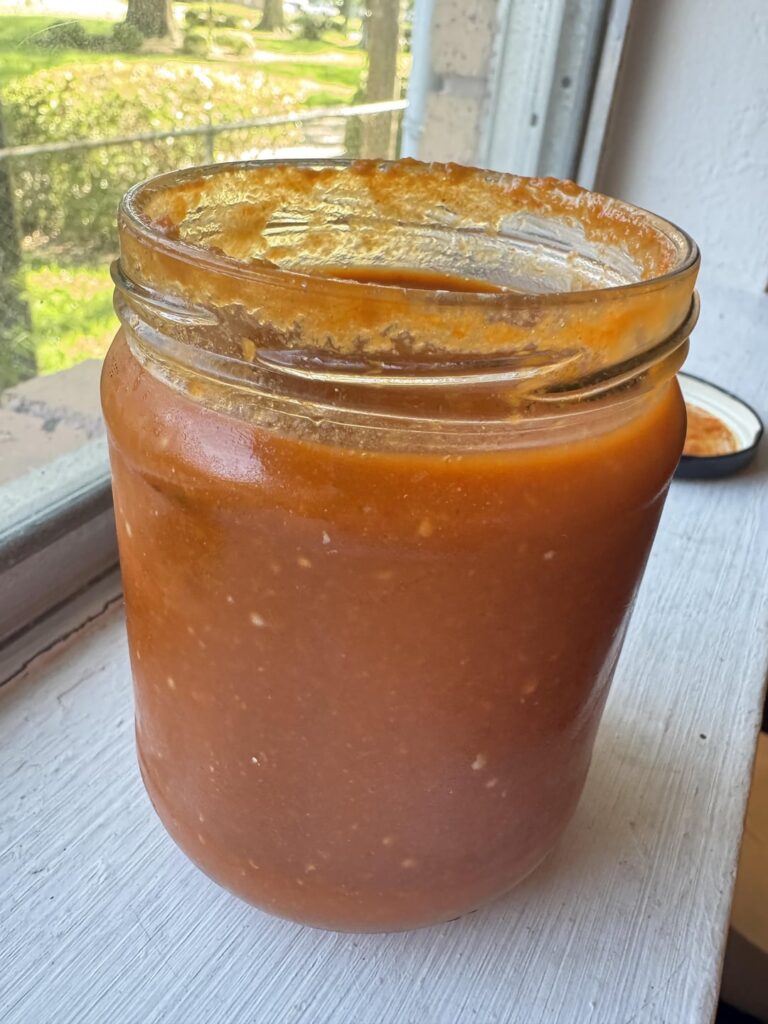 Trinidad Scorpion / Red Scotch Bonnet / Thai Chili Hot Sauce Trinidad Scorpion / Red Scotch Bonnet / Thai Chili Hot Sauce