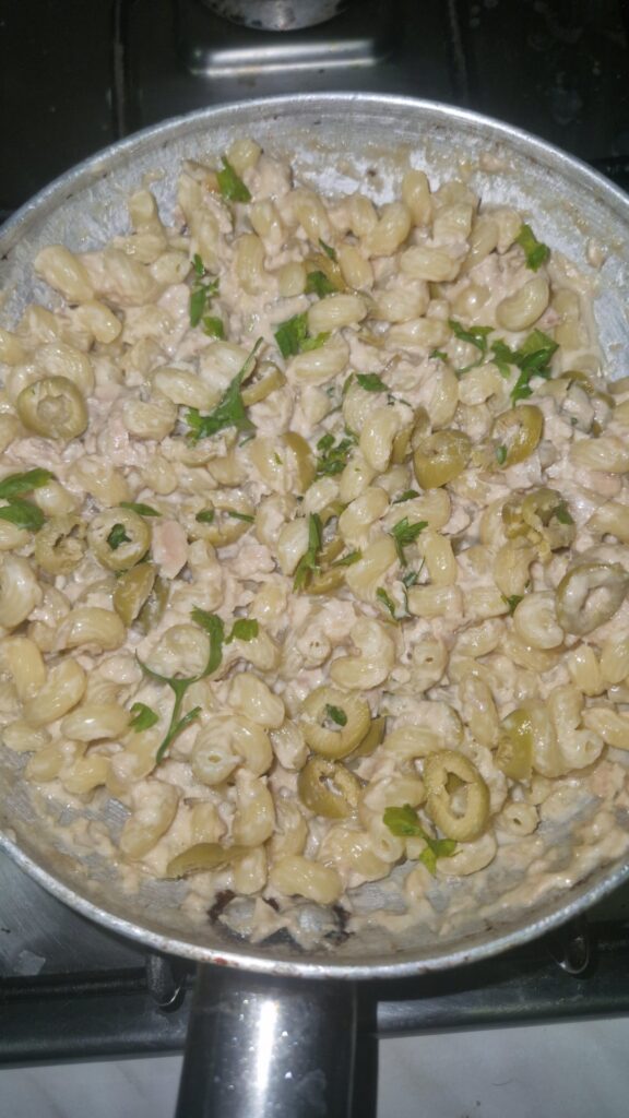 Carbonara original according to Italian tradition