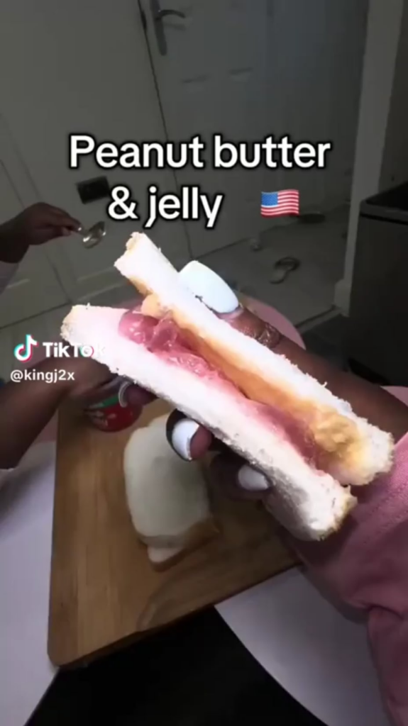 Peanut butter and jello